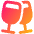 Champagne Party Alcohol Icon from Plump Gradient Set
