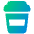 Coffee Takeaway Cup Icon from Plump Gradient Set | Free Download as SVG Vector and Transparent PNG | Streamline icons