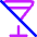 Drink No Drink Icon from Core Neon Set