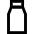 Milk Bottle Icon from Sharp Line Set