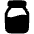 Milk Icon from Plump Solid Set
