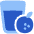 Orange Juice Icon from Plump Flat Set