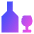 Wine Bottle And Glass icon - Free transparent PNG, SVG. No sign up needed.