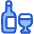 Wine Bottle And Glass Icon from Plump Duo Set