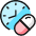 Pill Clock Icon from Ultimate Colors Set