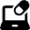 Pill Laptop Icon from Ultimate Bold Set