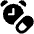 Pill Timer Alert Icon from Ultimate Bold Set