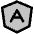 Angular Logo Duotone Icon from Phosphor Duotone Set