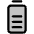 Battery Vertical High Duotone Icon from Phosphor Duotone Set | Free Download as SVG Vector and Transparent PNG | Streamline icons