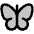 Butterfly Duotone Icon from Phosphor Duotone Set