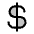 Currency Dollar Duotone Icon from Phosphor Duotone Set | Free Download as SVG Vector and Transparent PNG | Streamline icons