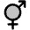 Gender Intersex Duotone Icon from Phosphor Duotone Set | Free Download as SVG Vector and Transparent PNG | Streamline icons