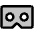 Google Cardboard Logo Duotone Icon from Phosphor Duotone Set