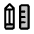 Pencil Ruler Duotone Icon from Phosphor Duotone Set