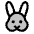 Download free Rabbit Duotone PNG, SVG vector icon from Phosphor Duotone set.