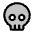 Skull Duotone icon - Free transparent PNG, SVG. No sign up needed.