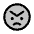 Download free Smiley Angry Duotone PNG, SVG vector icon from Phosphor Duotone set.