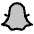 Snapchat Logo Duotone Icon from Phosphor Duotone Set