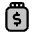 Tip Jar Duotone Icon from Phosphor Duotone Set | Free Download as SVG Vector and Transparent PNG | Streamline icons