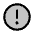 Warning Circle Duotone icon - Free transparent PNG, SVG. No sign up needed.