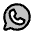 Whatsapp Logo Duotone Icon from Phosphor Duotone Set | Free Download as SVG Vector and Transparent PNG | Streamline icons