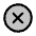 X Circle Duotone icon - Free transparent PNG, SVG. No sign up needed.