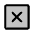 X Square Duotone icon - Free transparent PNG, SVG. No sign up needed.