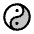 Yin Yang Duotone icon - Free transparent PNG, SVG. No sign up needed.