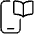 E Learning Book Smartphone Icon from Ultimate Light Set