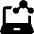 E Learning Laptop Icon from Ultimate Bold Set