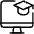 E Learning Monitor Icon from Ultimate Light Set