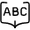 Language Class Abc icon - Free transparent PNG, SVG. No sign up needed.
