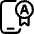 Online Certificate A Icon from Ultimate Regular Set