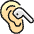 Earpods Ear icon - Free transparent PNG, SVG. No sign up needed.