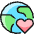 Earth Heart icon - Free transparent PNG, SVG. No sign up needed.