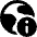 Earth Information Icon from Ultimate Bold Set