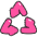 Recycle Icon from Stickies Colors - Free Set