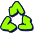 Recycle Icon from Stickies Duo - Free Set