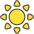 Sun Icon from Stickies Colors - Free Set