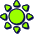 Sun Icon from Stickies Duo - Free Set