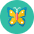 Butterfly Icon from Kameleon Colors - Free Set