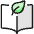 Ecology Leaf Book Open icon - Free transparent PNG, SVG. No sign up needed.
