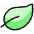 Ecology Leaf Icon from Ultimate Colors Set