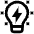 Electric Lightbulb Icon from Atlas Line Set