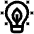Green Lightbulb Icon from Atlas Line Set