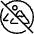 No Environments Slash Circle Icon from Ultimate Light Set
