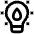 Water Lightbulb Icon from Atlas Line Set