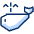 Whale Icon from Cyber Duotone - Free Set