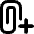 Attach File Add Icon from Core Remix Set