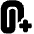 Attach File Add Icon from Plump Solid Set